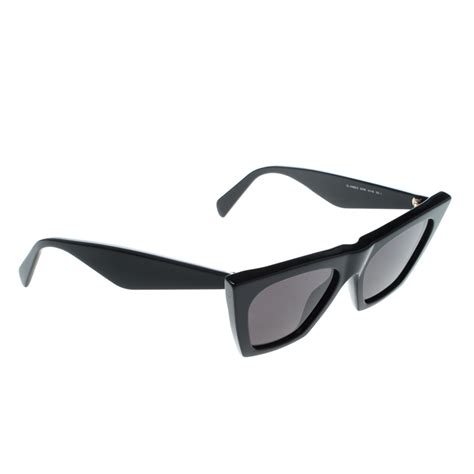 celine cl41468 s dupe|Celine Black CL41468/S Edge Cat Eye Sunglasses .